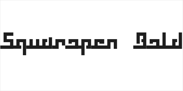 Squaropen Bold Logo