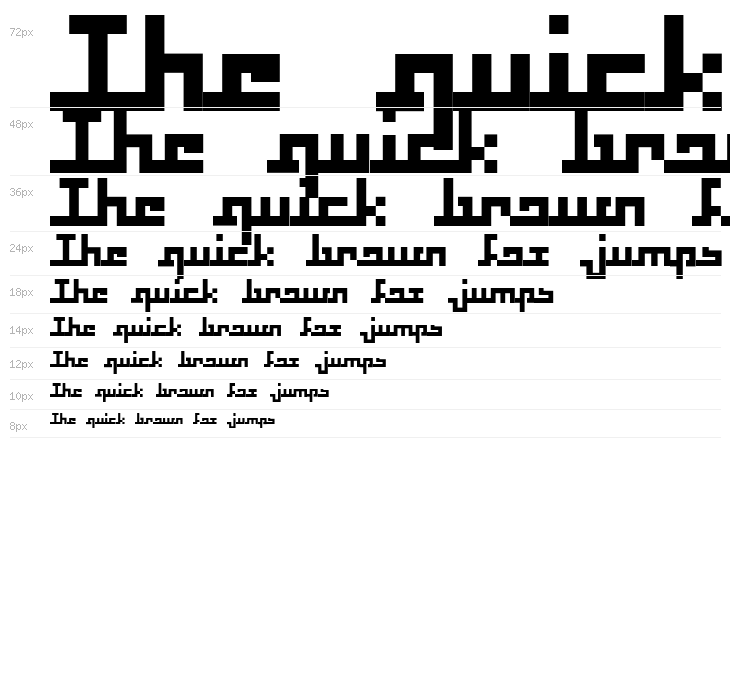 Squaropen Bold Waterfall