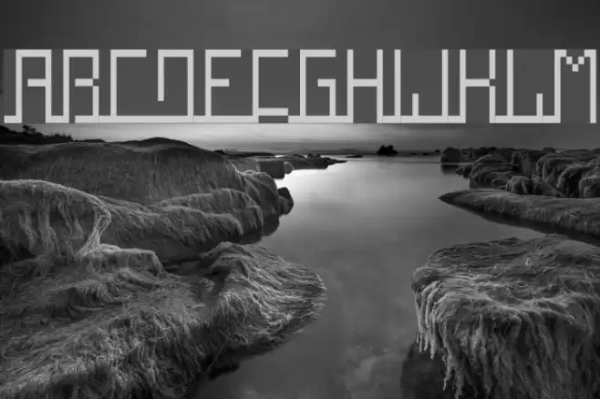 Squaropen Condensed Шрифта examples