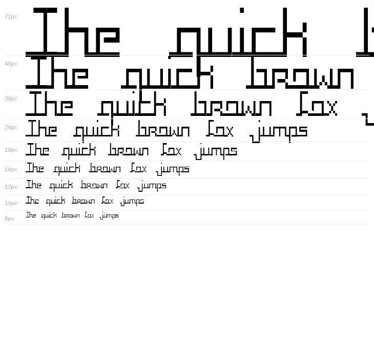 Squaropen Condensed Waterfall