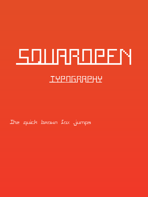 Squaropen Poster