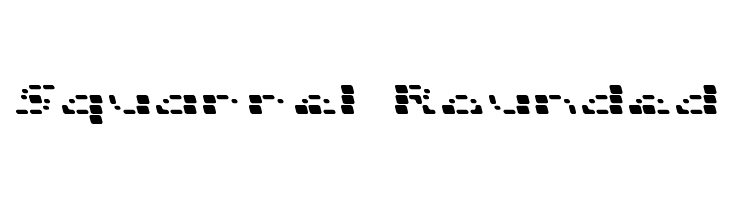 Squarrel  Rounded  フリーフォントのダウンロード