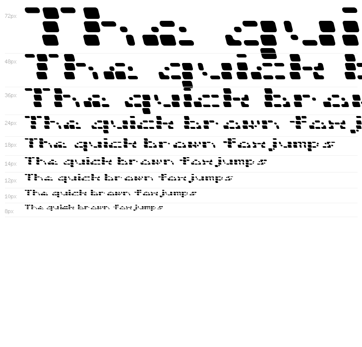 Squarrel  Rounded Waterfall