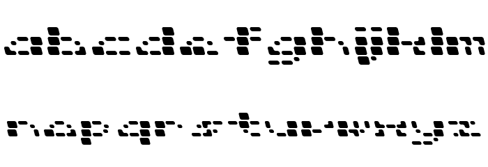 Squarrel Rounded Font LOWERCASE