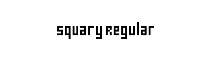 Squary Regular  لخطوط تنزيل