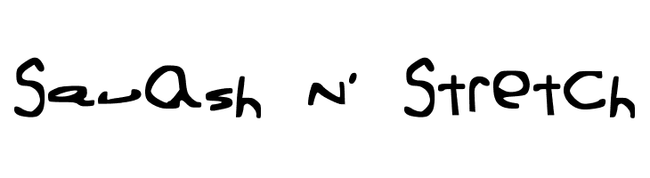 Squash N' Stretch  Free Fonts Download