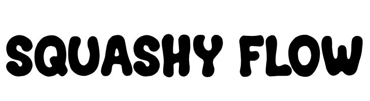 Squashy Flow  font caratteri gratis