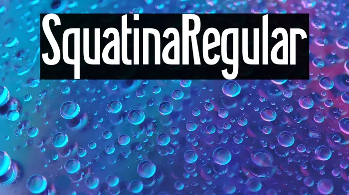 Squatina Regular Example 2