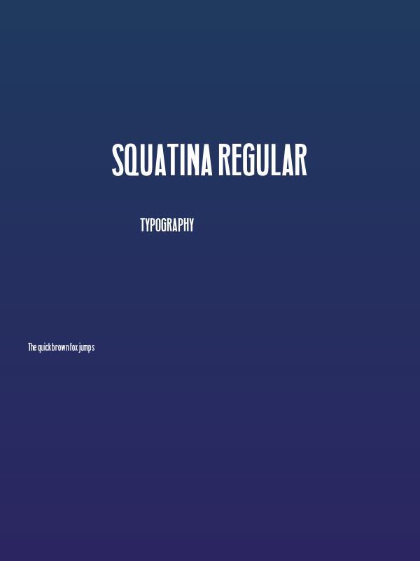 Squatina Regular Poster