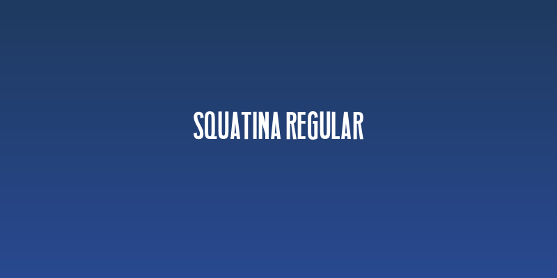 Squatina Regular Social Header