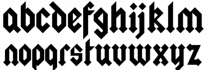 Squealer-Regular خط أحرف صغيرة