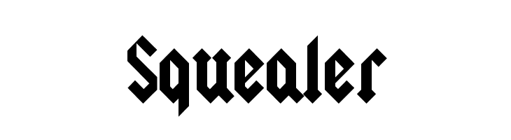 Squealer Fonte