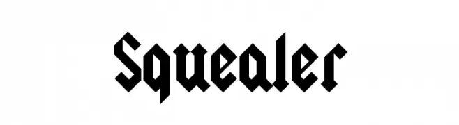 Squealer  フリーフォントのダウンロード