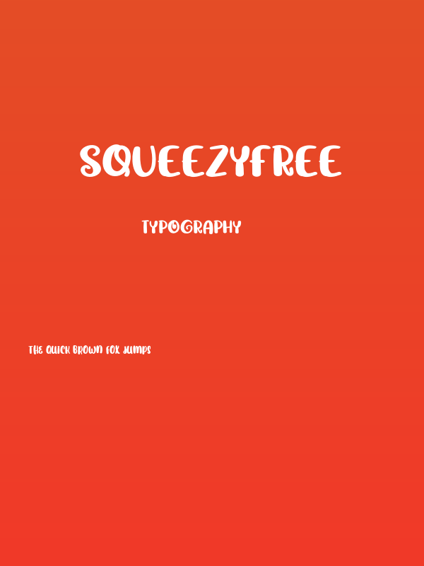 SqueezyFREE Poster