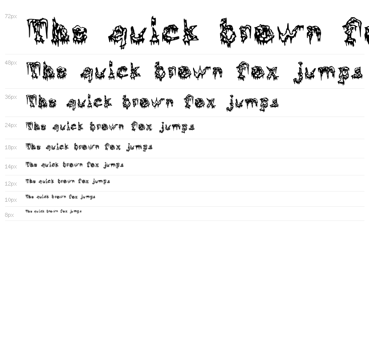 Squelettics Medium Waterfall