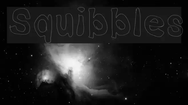 Squibbles Polices examples