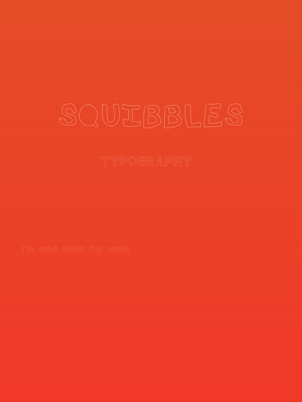 Squibbles Poster
