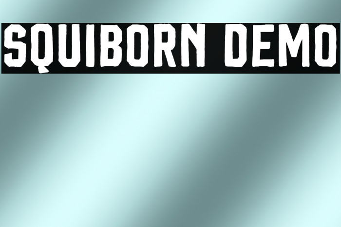 Squiborn DEMO Example 1