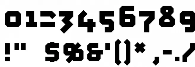 Squid Caps Schriftart Anderer Schreiben