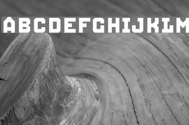 Squid Caps Schriftart examples