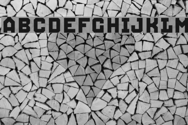 Squid Caps Schriftart examples