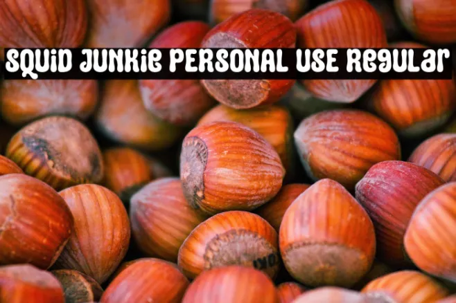 Squid Junkie PERSONAL USE Regular Example 2