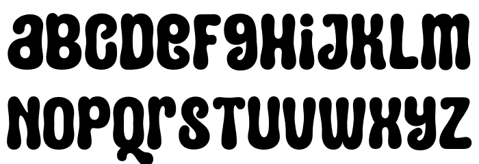Squid Junkie PERSONAL USE Regular Font LOWERCASE