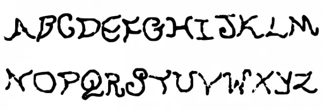 SquidCan 字体 大写