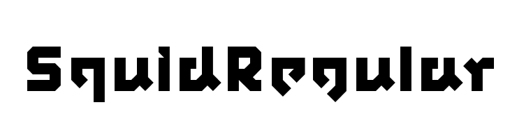 SquidRegular  Fuentes Gratis Descargar