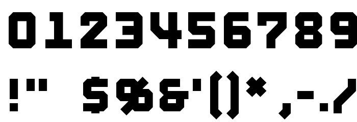 SquidRegular Font OTHER CHARS