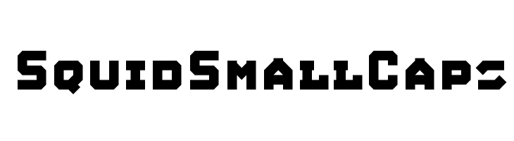 SquidSmallCaps  Frei Schriftart Herunterladen