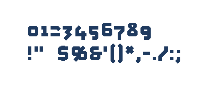 SquidSmallCaps Other Characters