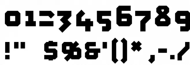 SquidSmallCaps Font OTHER CHARS