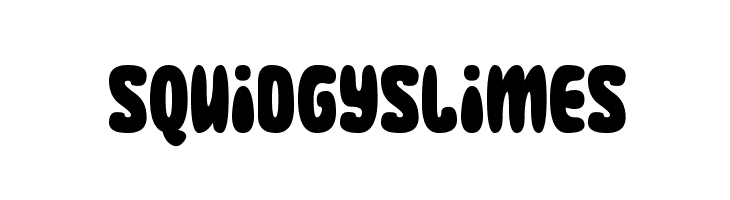 Squidgy Slimes  Fuentes Gratis Descargar