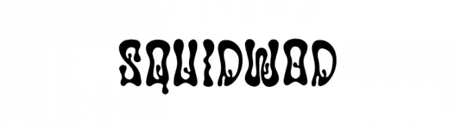 Squidwod  Frei Schriftart Herunterladen