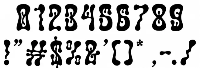 Squidwod Schriftart Anderer Schreiben