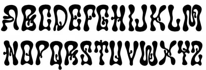 Squidwod Schriftart Groß
