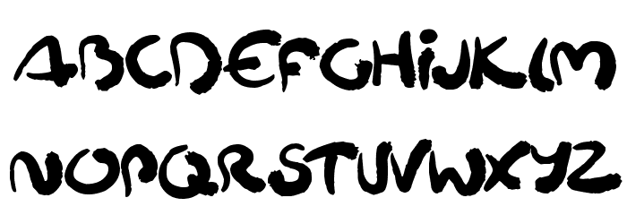 Squiggler Font LOWERCASE