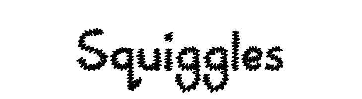 Squiggles Font
