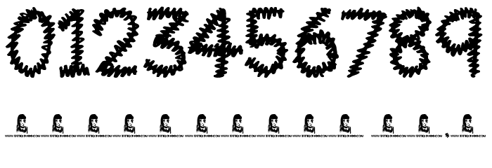 Squiggles Font OTHER CHARS