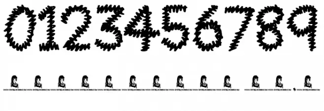 Squiggles Font OTHER CHARS