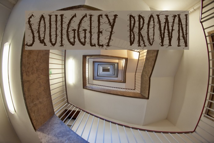 Squiggley Brown Example 3