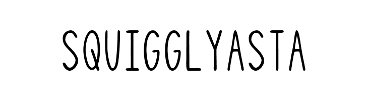 Squiggly Asta  Frei Schriftart Herunterladen