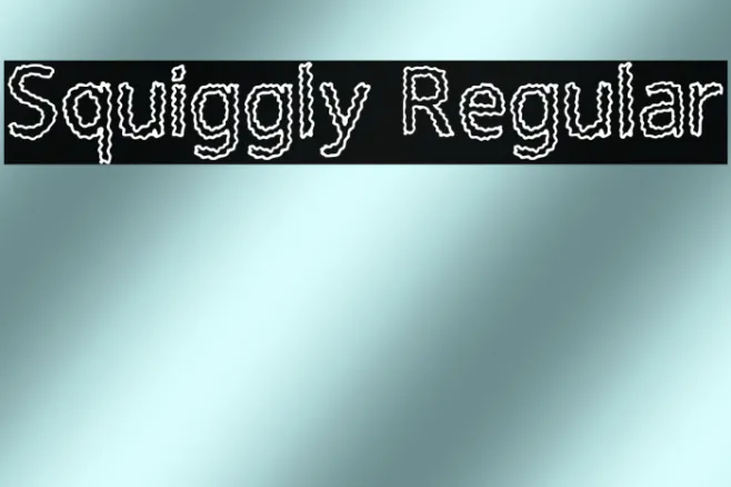 Squiggly Regular Example 3