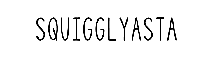 SquigglyAsta  Frei Schriftart Herunterladen