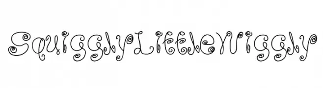 SquigglyLittleWiggly  baixar fontes gratis