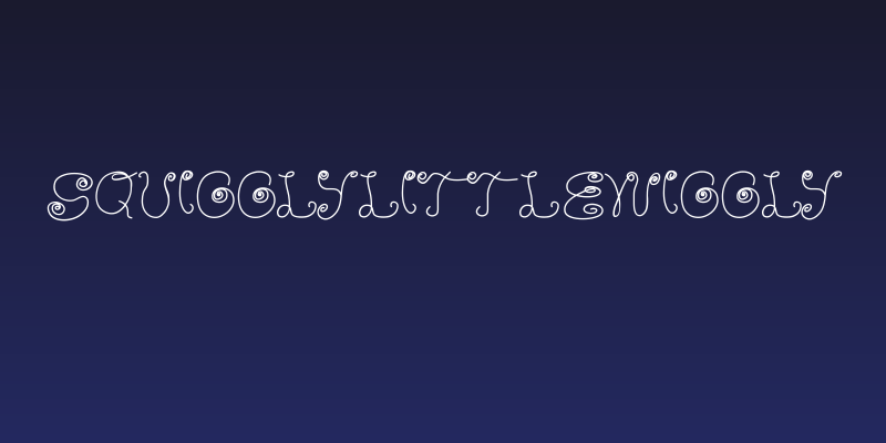 SquigglyLittleWiggly Social Header