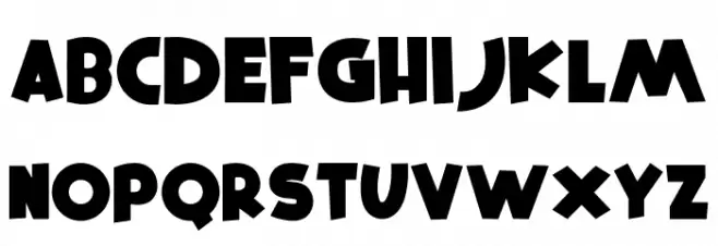 Squire Hawaii Regular Font UPPERCASE