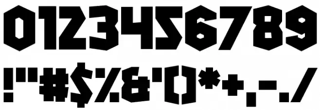 Squirk Font OTHER CHARS