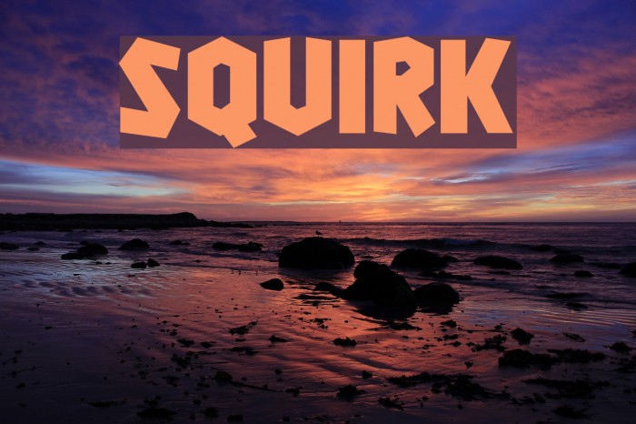 Squirk Example 1